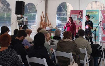 La carpa de Mujeres en Marcha llega a Vitoria